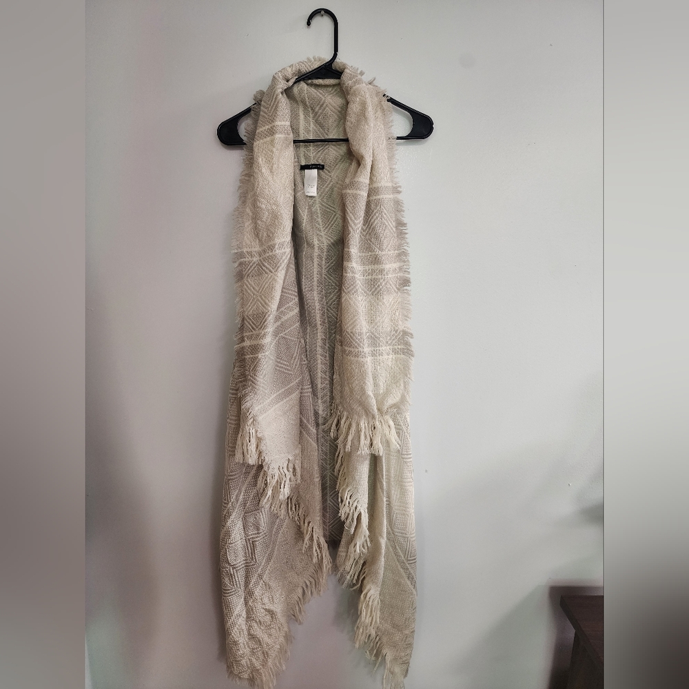 Indian Blanket Scarf Vest
